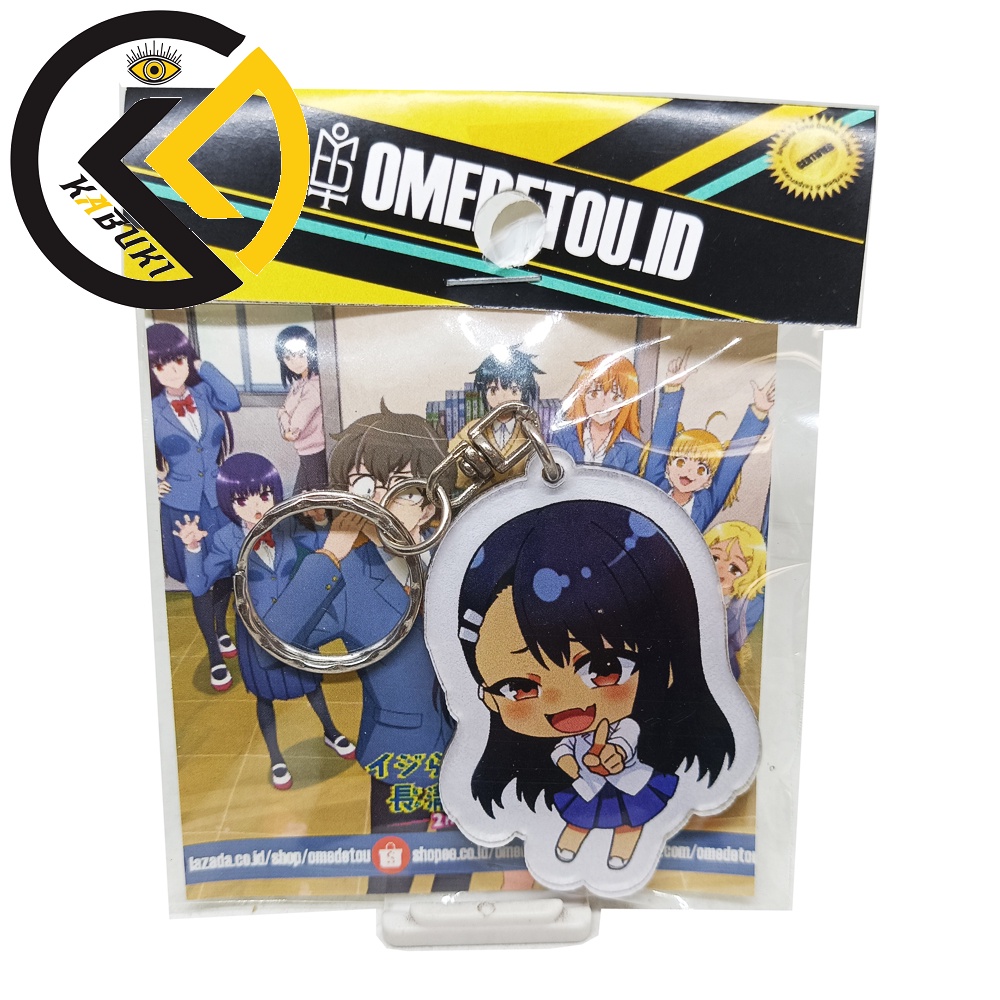 KABUKI Key Chain Hayase "Hayacchi" Nagatoro - Anime Don't Toy with Me, Miss Nagatoro