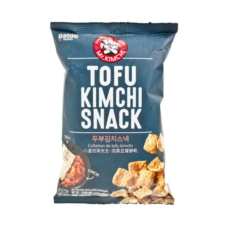 PALDO TOFU KIMCHI 50 GR SNACK KOREA KERUPUK TAHU CRISPY CEMILAN