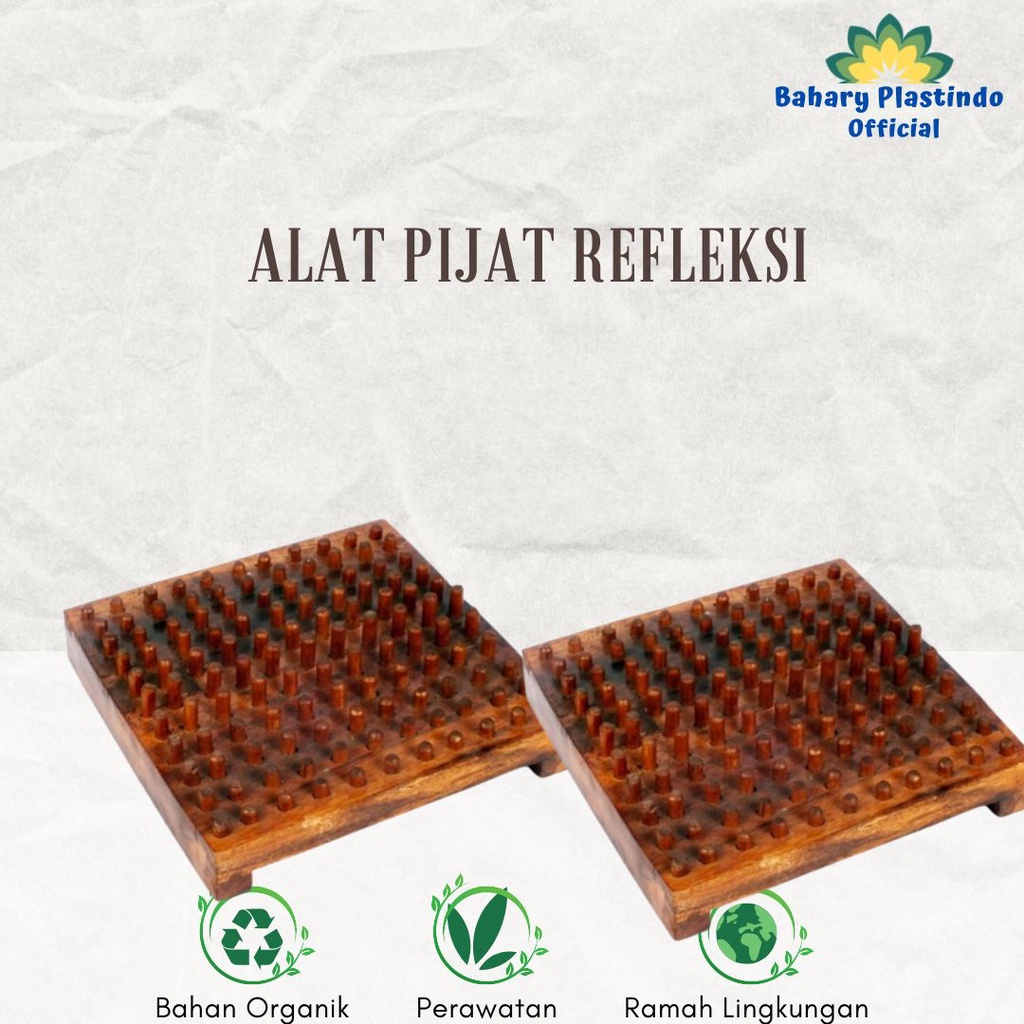 Alat Pijat Refleksi Telapak Kaki Kayu