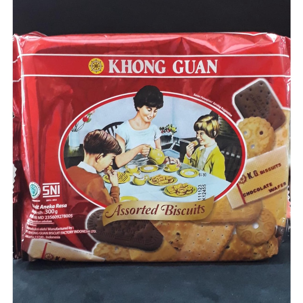 

KHONG GUAN ASSORTED BISCUITS ANEKA RASA 300GR