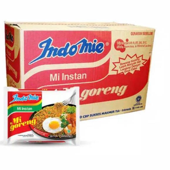 

☼ Indomie Mie Goreng / dus (40 pcs) / Indomie Goreng Jumbo per dus (24 pcs) ☝