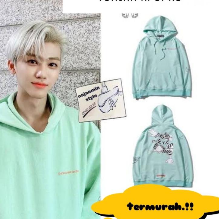 ☚ termurah.!! JAKET HOODIE MINT JAEMIN lust m-xxl ♀