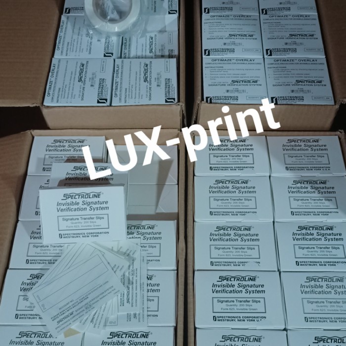 

Spectroline 1Set Signature & Overlay USA/-Murah..!!
