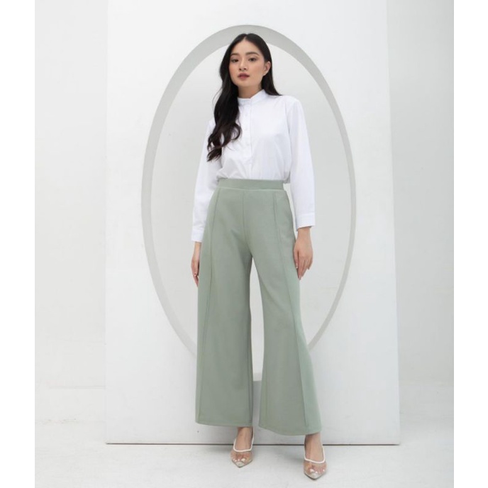 Vina Kulot C1554 SONIA-Celana Kulot Lis Scuba premium by SONIA ORI-Celana Kulot Sonia //Vina Kulot