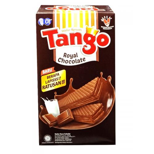 

[20 x 7 Gram] WAFER RENYAH TANGO ROYAL CHOCOLATE 20 X 7 GR