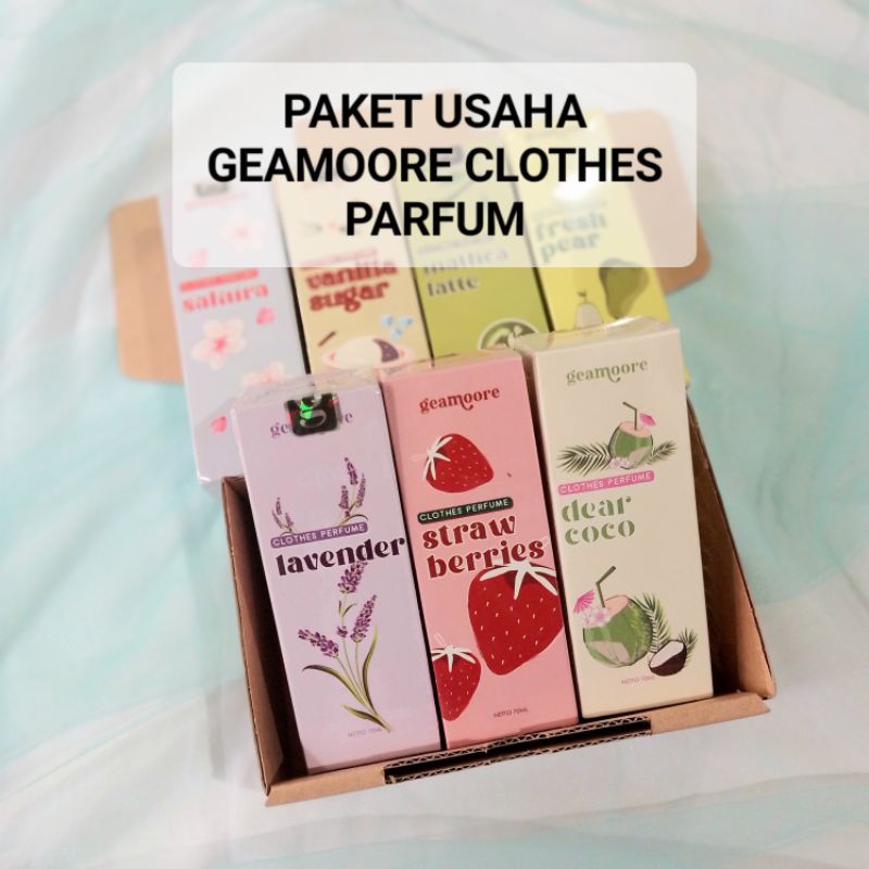 PAKET USAHA PARFUM GEAMOORE CLOTHES PARFUM 70ML