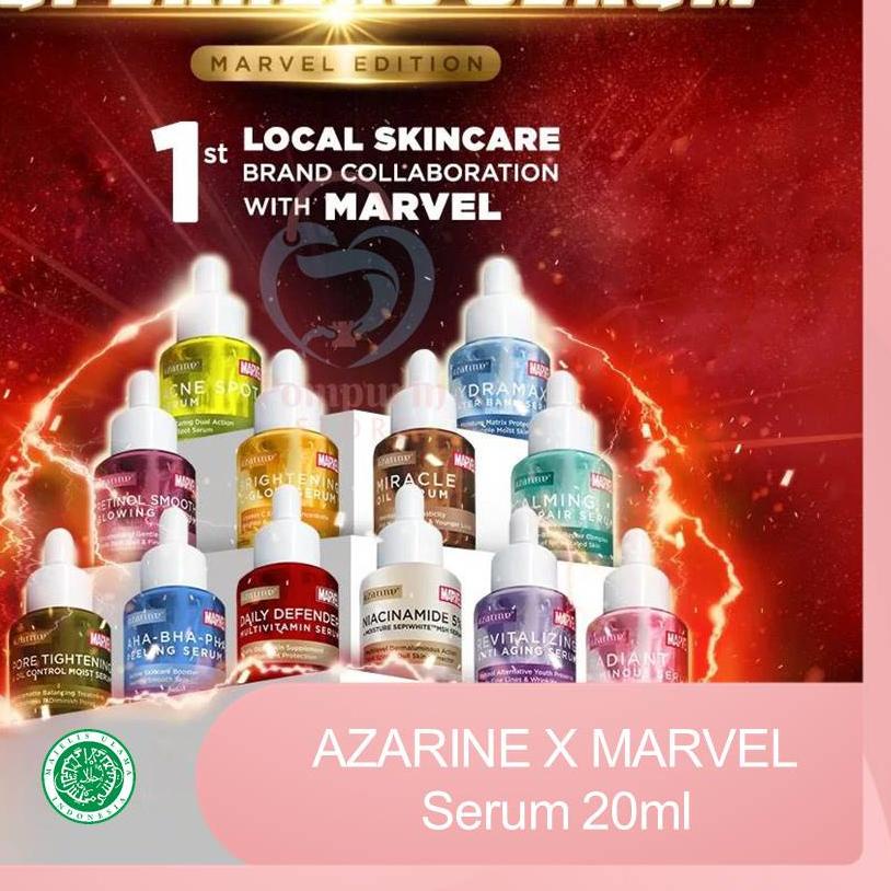 ✹ Azarine x Marvel Superhero Serum Series - Glowing Serum / Anti Aging Serum / Luminous Serum / Acne