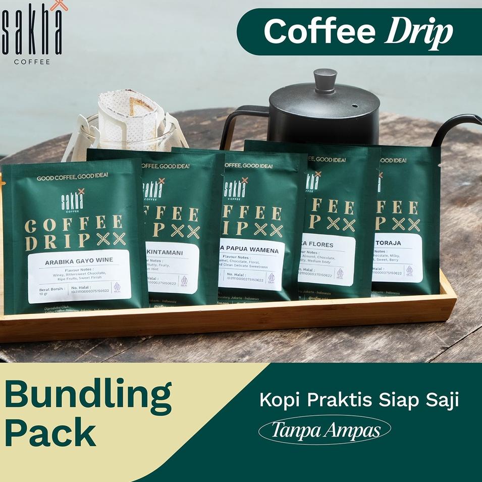 

☄ Drip Bag Arabica Kopi Instan Siap Seduh 5 Dan 10 Pcs ♝