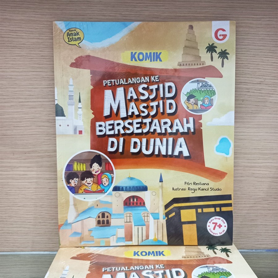 Komik Petualangan Ke Masjid Masjid Bersejarah Di Dunia