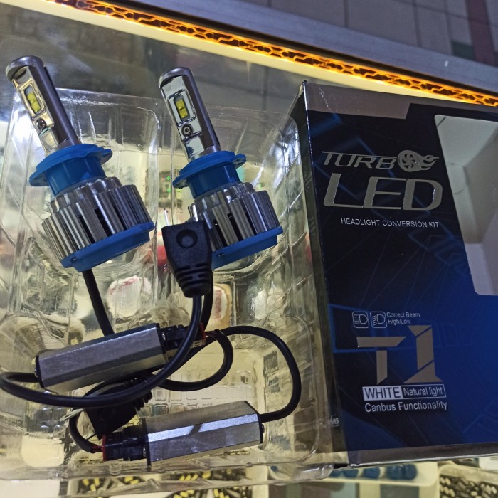 LAMPU LED H7 LAMPU MOTOR KAWASAKI NINJA YAMAHA R25 2PCS