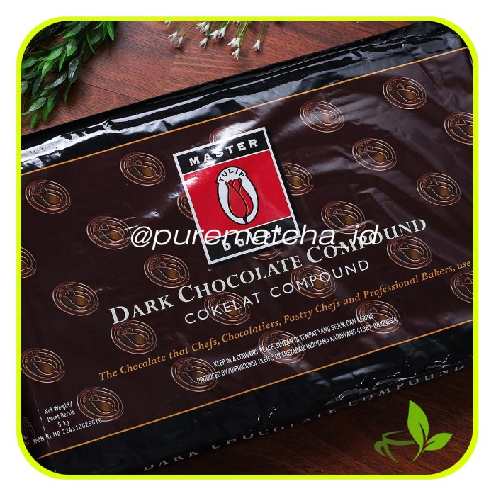 

Cokelat Tulip Master Baker Dark Chocolate Compound Coklat Batang 1 kg