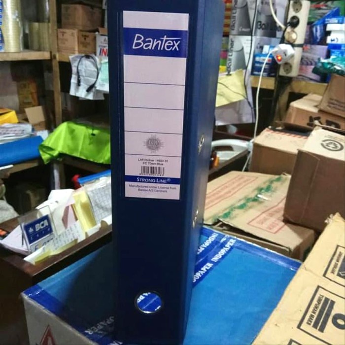 

Terlaris Odner Bantex 1465 Biru Isi 15 Pcs