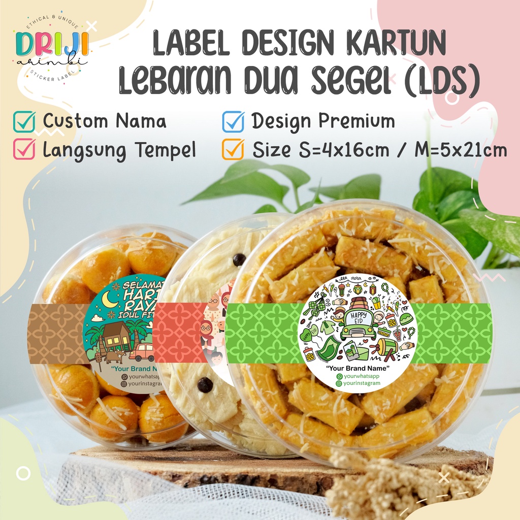

Label Lebaran 2 Segel [Design Kartun]