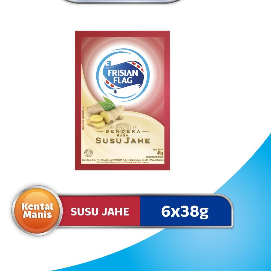 

Pasti Untung Frisian Flag Kental Manis Jahe 6 Sachet x 38gr