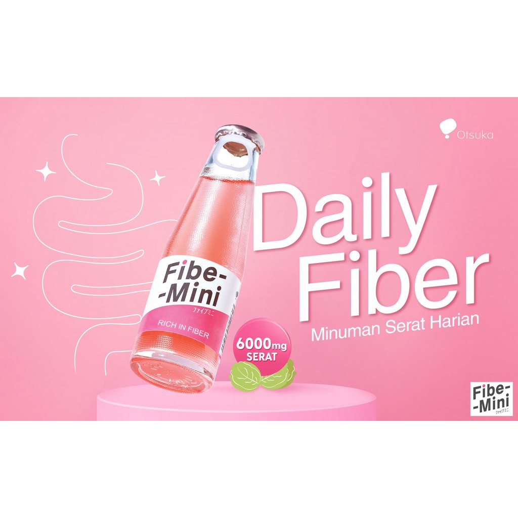 

Fibe Mini (Minuman Serat Harian) [ORIGINAL PT OTSUKA]