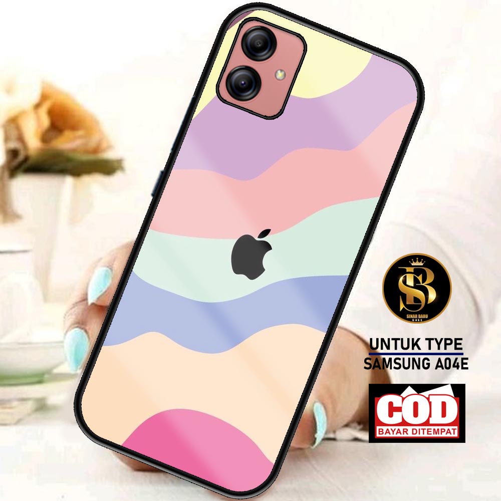 Sinar Baru Case Samsung Galaxy A04E Terbaru [ MOtif Iph77] Softcase Samsung - Hardcase Samsung - Cas