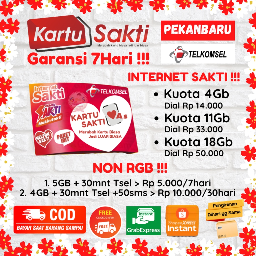 KARTU SAKTI TELKOMSEL / NOMOR CANTIK / SUPER CANTIK
