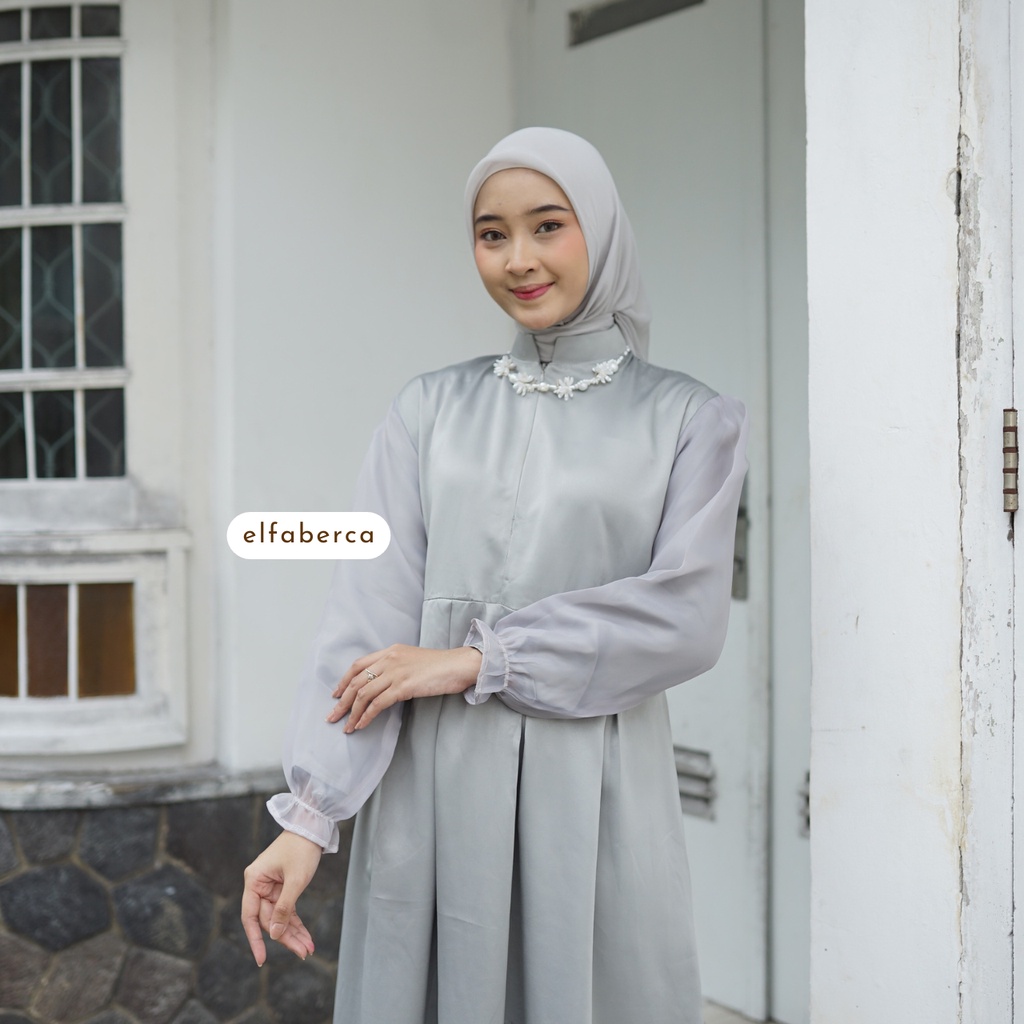 Free Kalung Hijab! LYRA SILK DRESS by elfaberca