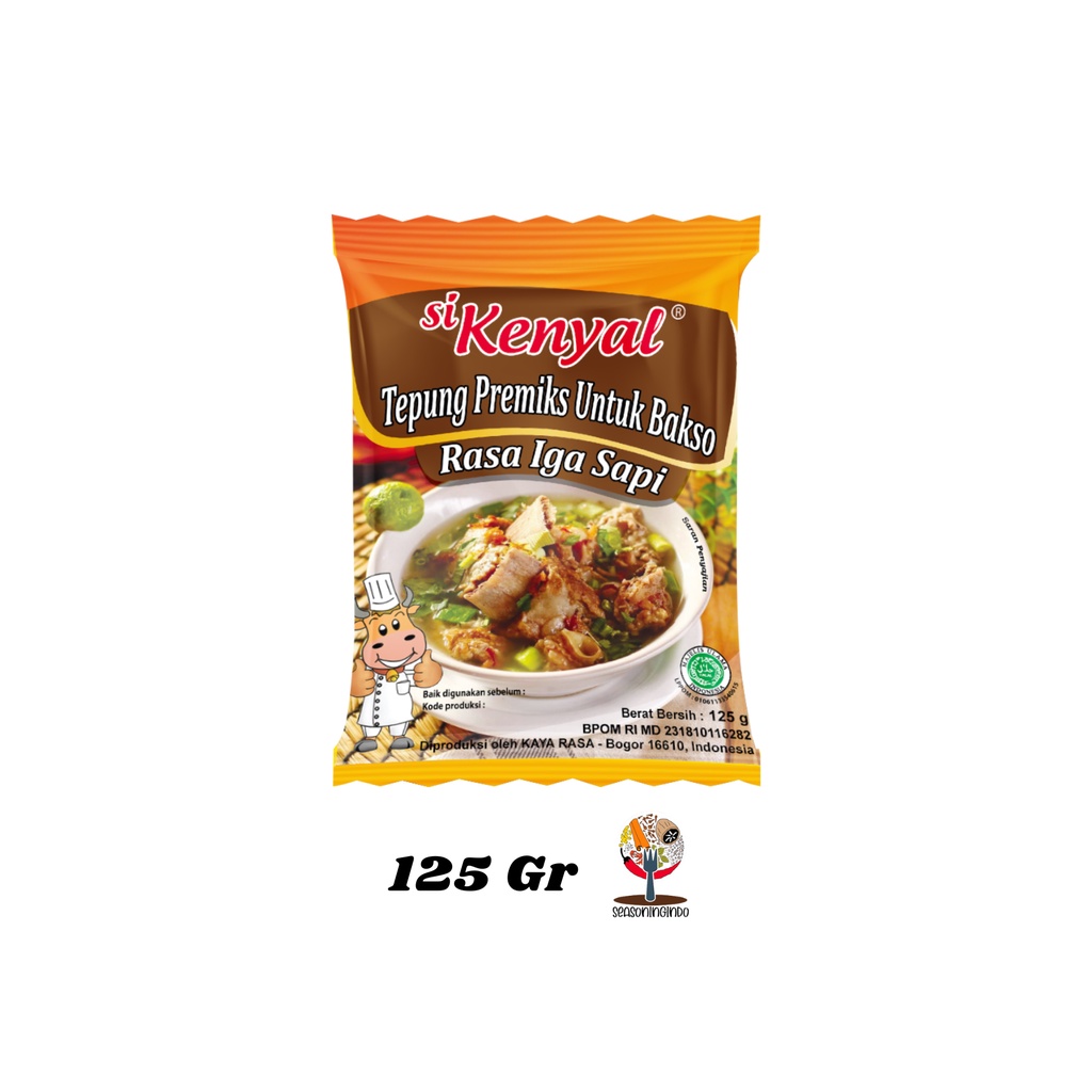 

Si Kenyal Tepung Premiks untuk Bakso Rasa Iga Sapi 125gr (Min 2 pcs)