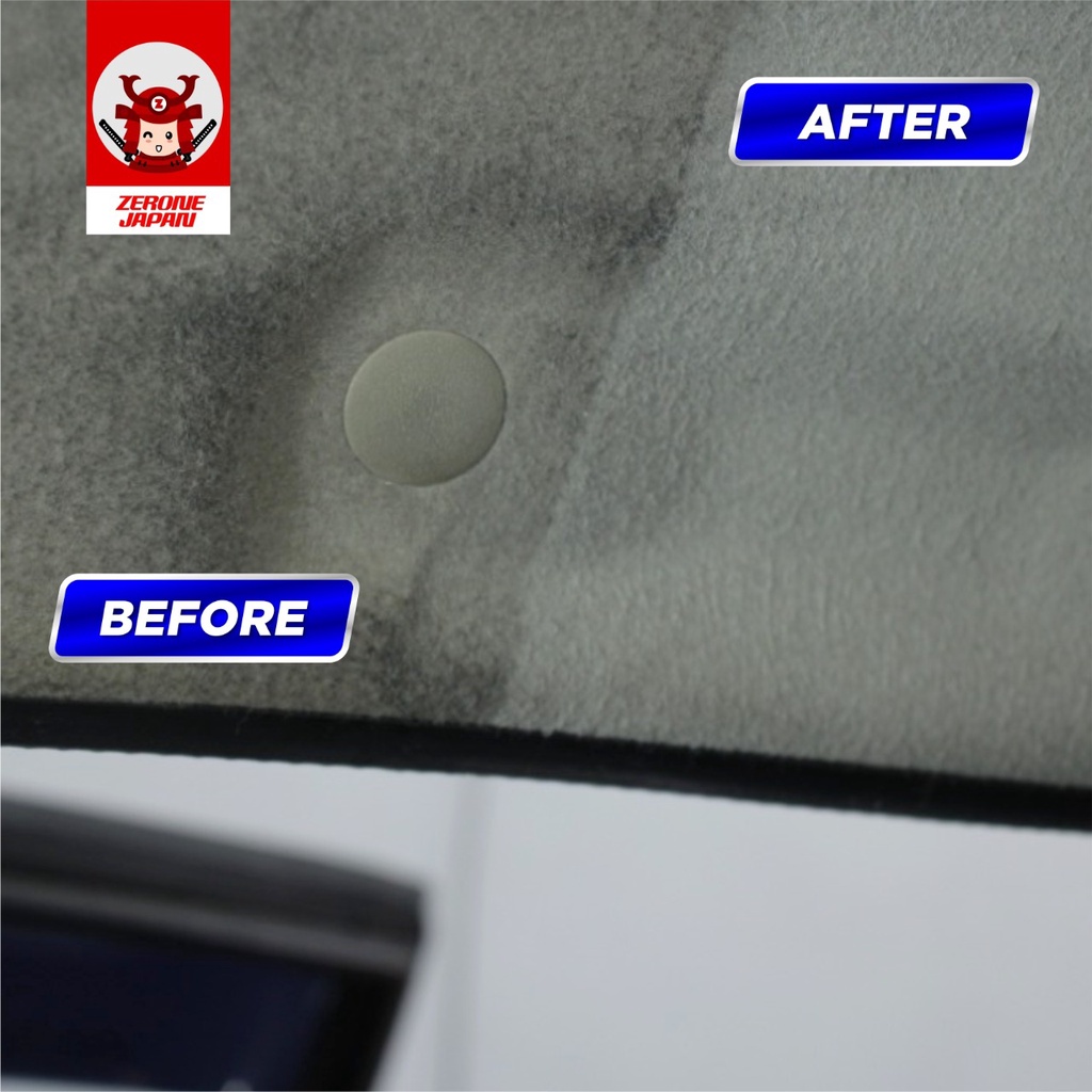 Promo 2 botol Interior Cleaner Murah Zerone Pembersih Plafon Noda Kotor Membandel Jok Dashboard