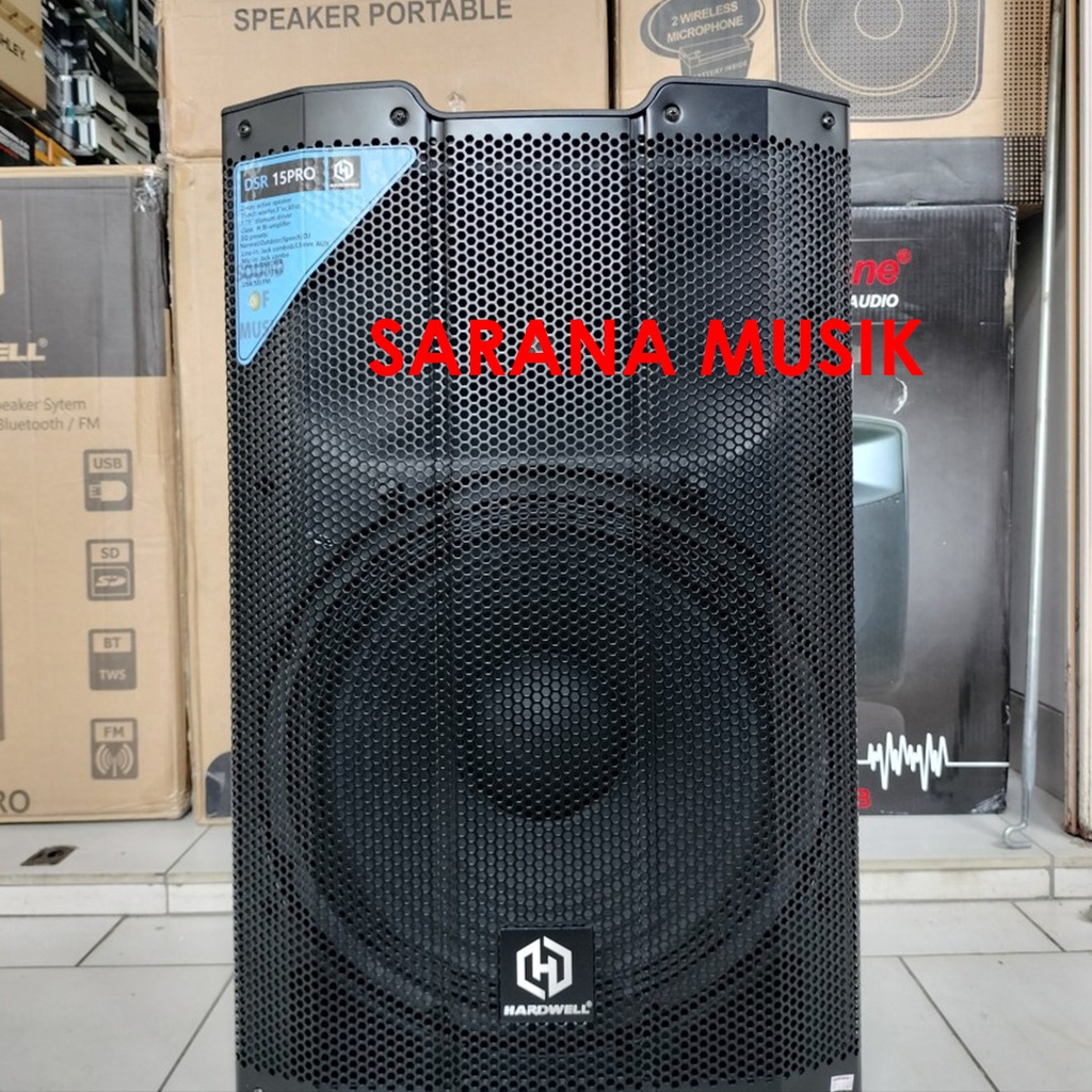 Speaker Aktif 15 Inch Hardwell DSR 15 PRO Original TWS DSR15PRO HARDWELL DSR-15 PRO