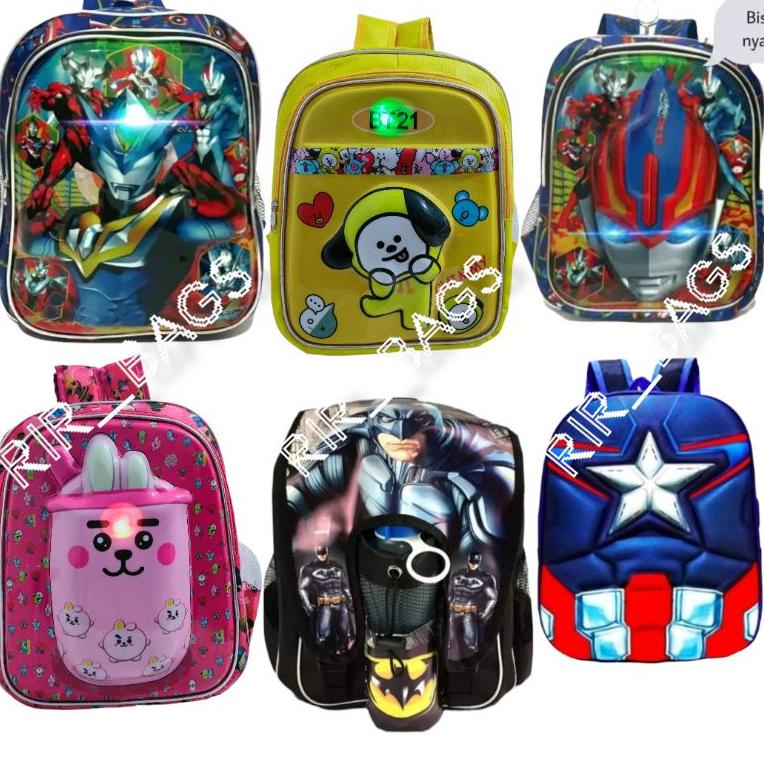 TERBAIK Tas sekolah anak perempuan/tas sekolah bts/tas anak bts/tas sekolah murah/Tas anak murah/Tas
