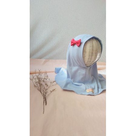 Jilbab anak bayi  baru lahir newborn / Hijab baby / Hijab instan bayi kerudung bayi
