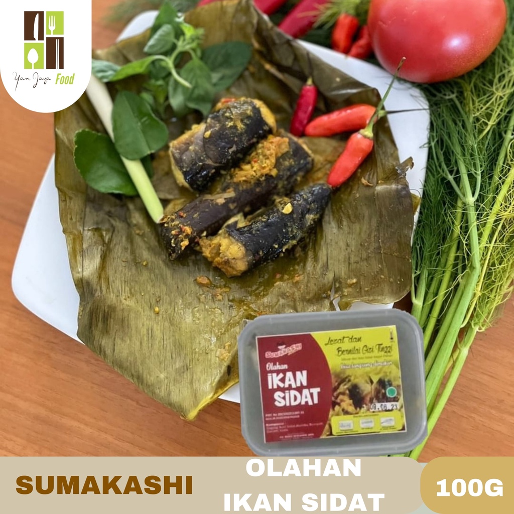 Sumakashi Pepes Ikan Sidat /Olahan Ikan Sidat/Ikan Unagi 100g