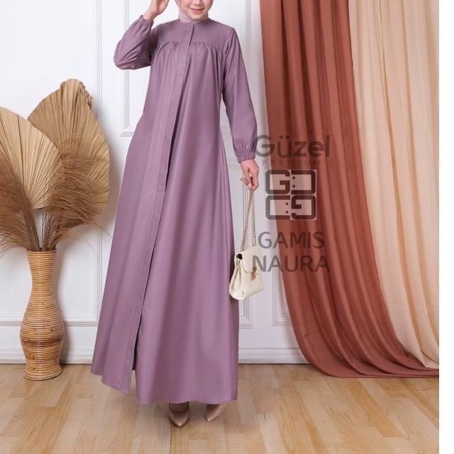 ❆ Gamis Naura Ori Guzel Kualitas Premium ▲