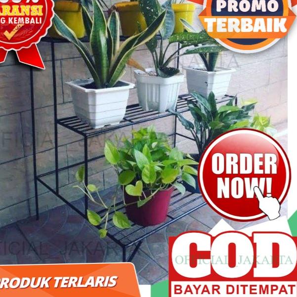 ✵ BESI 8MM RAK BUNGA TINGKAT PREMIUM / RAK BUNGA TANGGA BERTINGKAT ☪