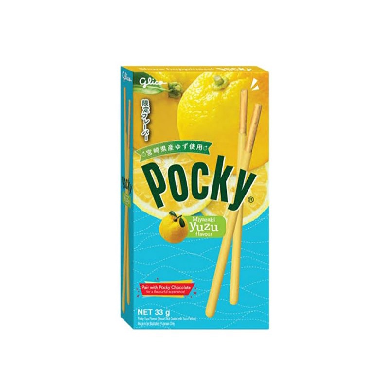 Glico Pocky Biskuit Stick Miyazaki Yuzu 33 g