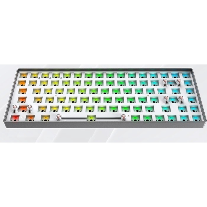 Best Seller Ciy Tester 84 Mechanical Keyboard Rgb Hotswap ( Aluminium Top Frame )