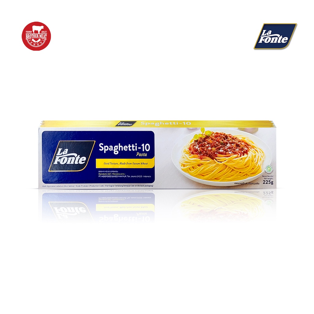 La Fonte Pasta Spaghetti-10 225gr, Halal