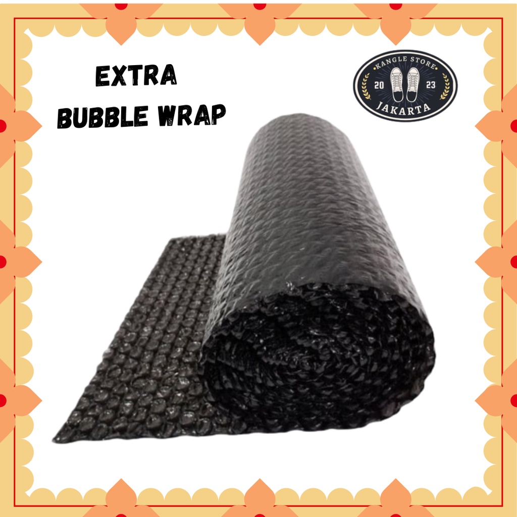 

PACKING TAMBAHAN EXTRA BUBBLE WRAP HITAM