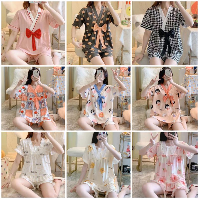 Baju Tidur Wanita Import/fashion piyama wanita/baju tidur murah