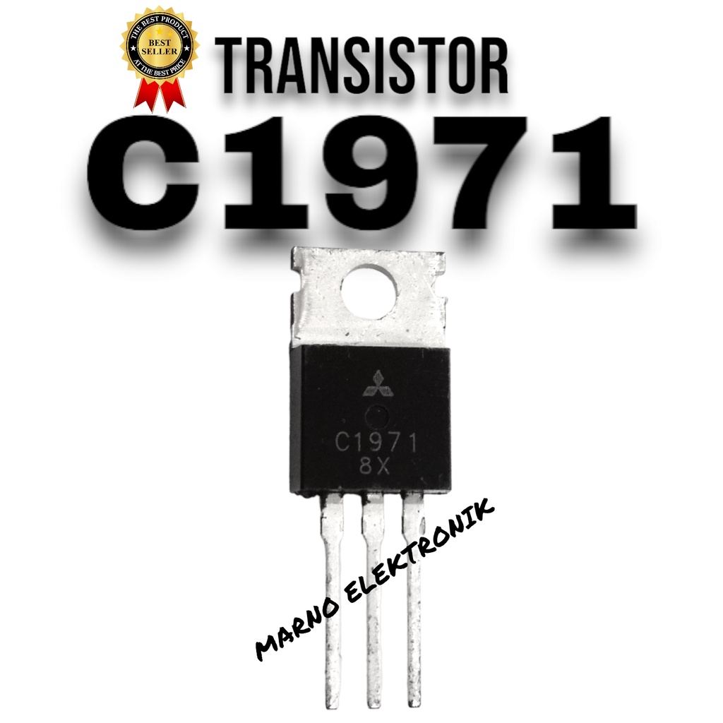 TRANSISTOR TR C 1971 C1971 C-1971 CABUTAN ORI ORIGINAL