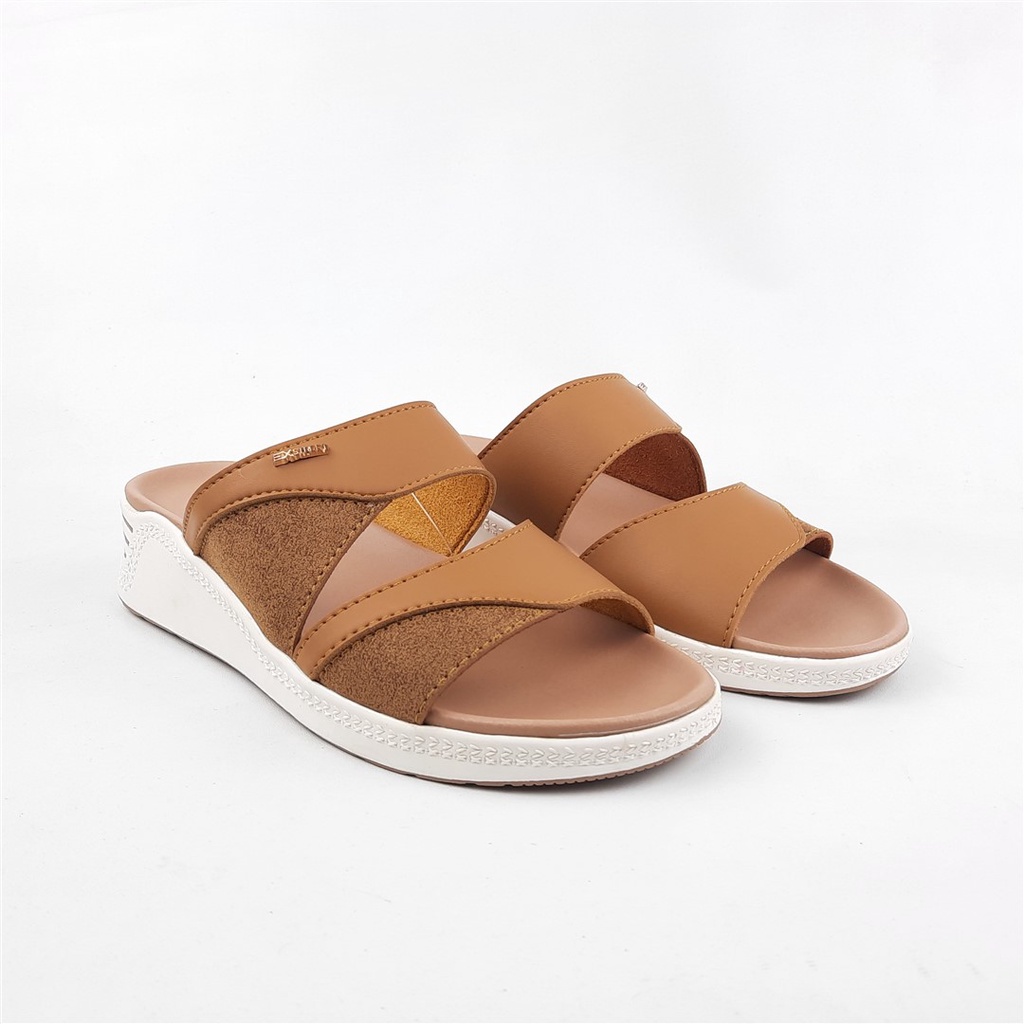 Sandal slide wedges wanita Exstreet Ola.02 36-40