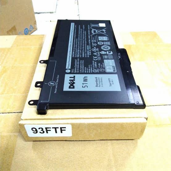 Baterai Dell Latitude 93FTF 5288 E5480 E5580 E5490 E5590 5491 93FTF