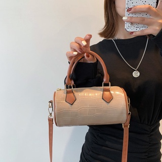 Crocodile Cylinder bag Cylinder Hand Bag Crossbody Bag 10067