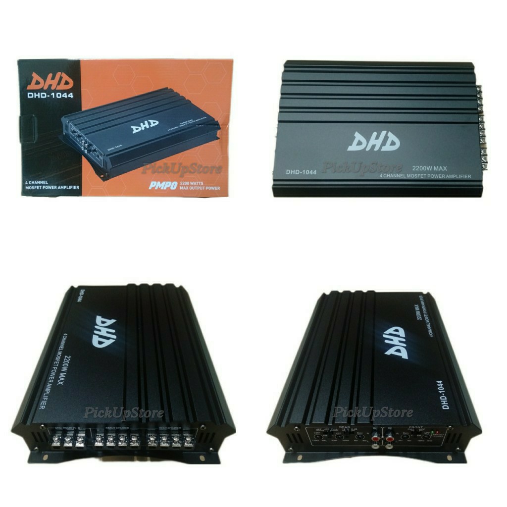 Power Amplifier 4 channel DHD