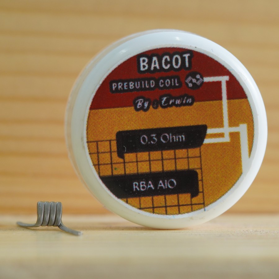 BACOT BABY ALIEN COIL 0.3 OHM FOR RBA AIO