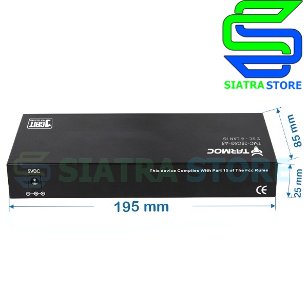 Media Converter Ethernet Fiber Switch FO 2 FO 8 LAN Gigabit / 2 Port FO 8 Port Gigabit LAN