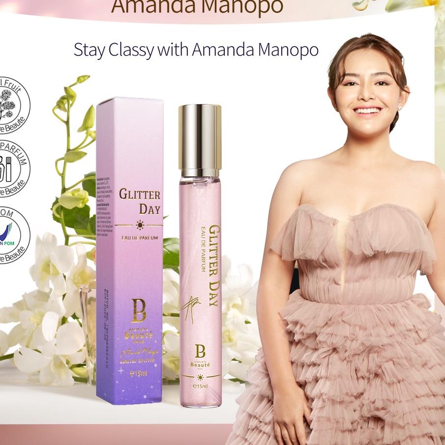 ❃ Premiere Beaute X Amanda Manopo perfume Parfum GLITTER DAY/SPARKLE NIGHT EAU DE PARFUM 15ML ✹