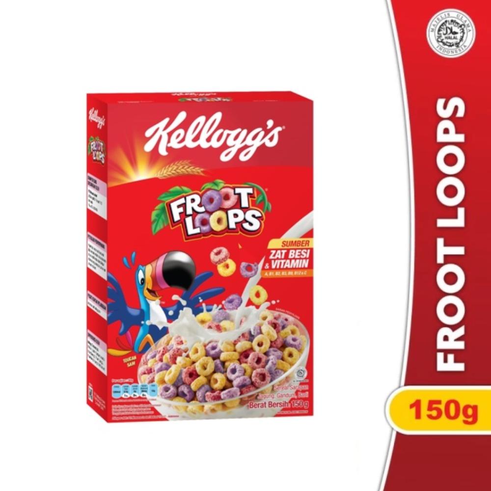 

4.4 STOK READY Kellogg's Breakfast Cereal Froot Loops 150g