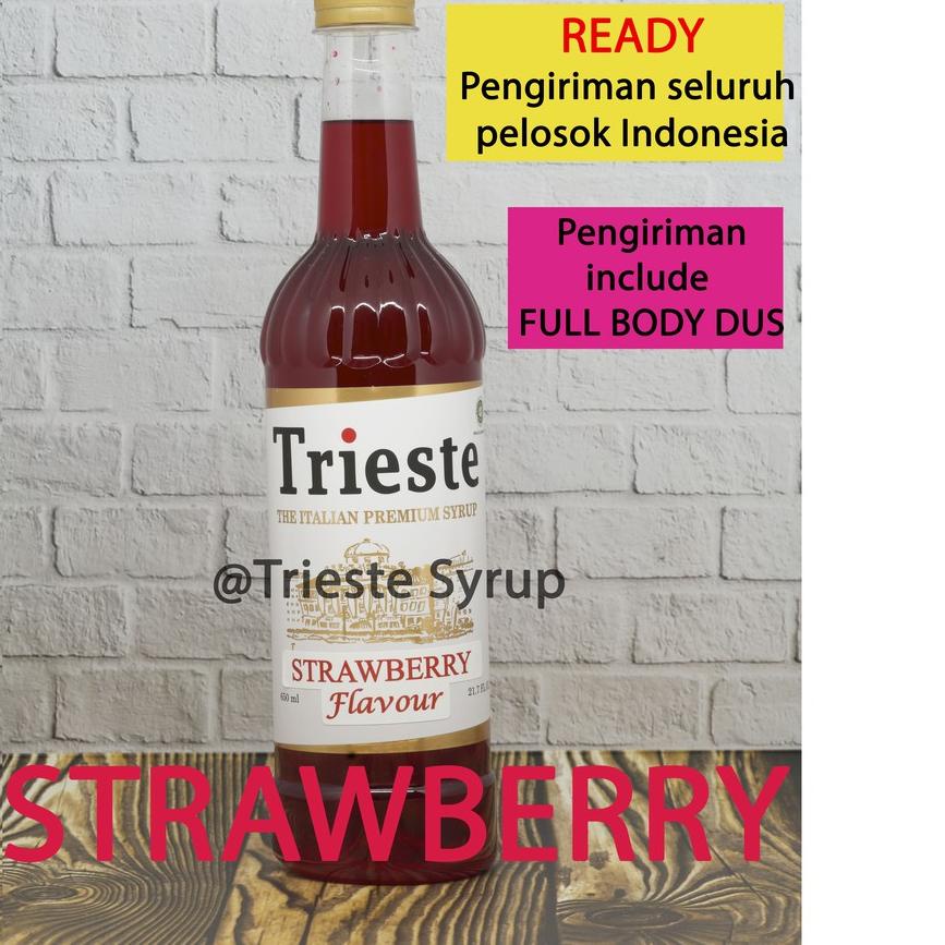 

♦ TRIESTE SYRUP STRAWBERRY ☊
