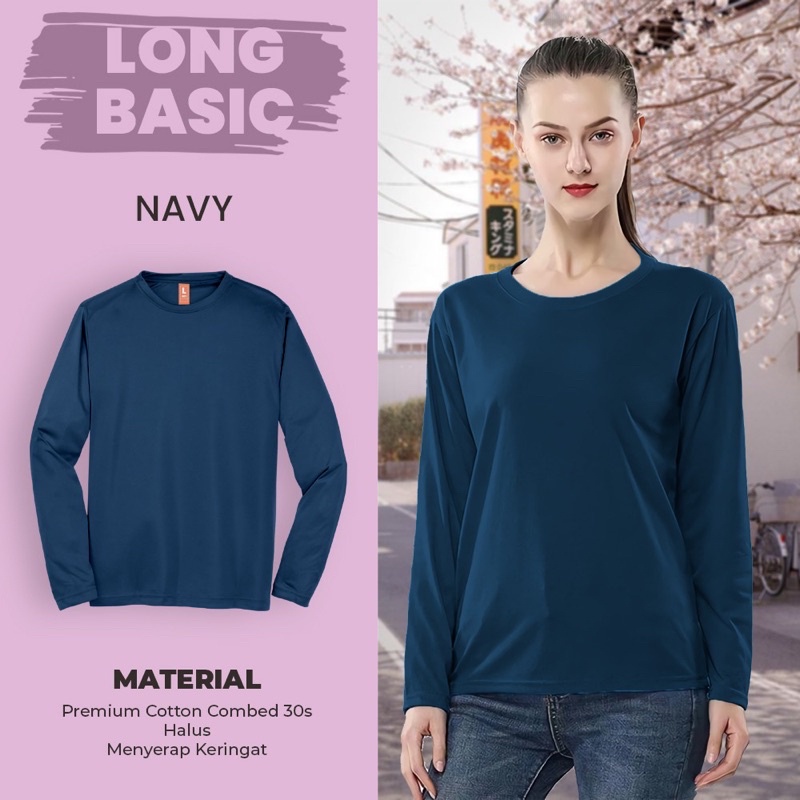 PROMO KAOS POLOS LENGAN PANJANG KAOS MURAH ATASAN WANITA PAKAIAN PRIA WANITA V-NECK O-NECK OVERSIZE LONG SLEEVE KAOS TANGAN PANJANG MURAH COTTON PREMIUM KOREAN STYLE MUSLIM POLOS HITAM SURFIN PROBLEM EFG SIPOLOS DZARGO