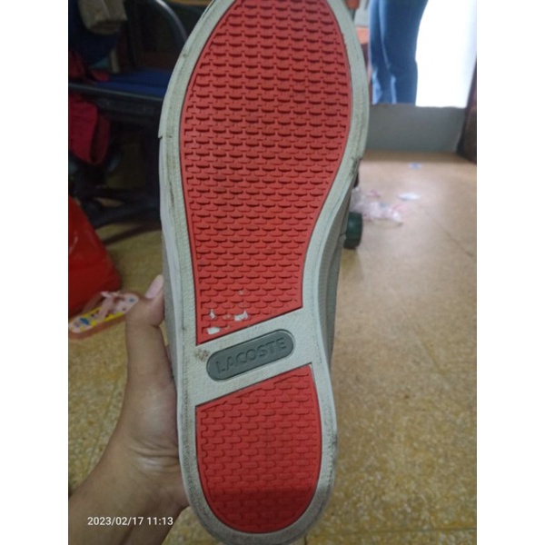 sepatu lacoste original second