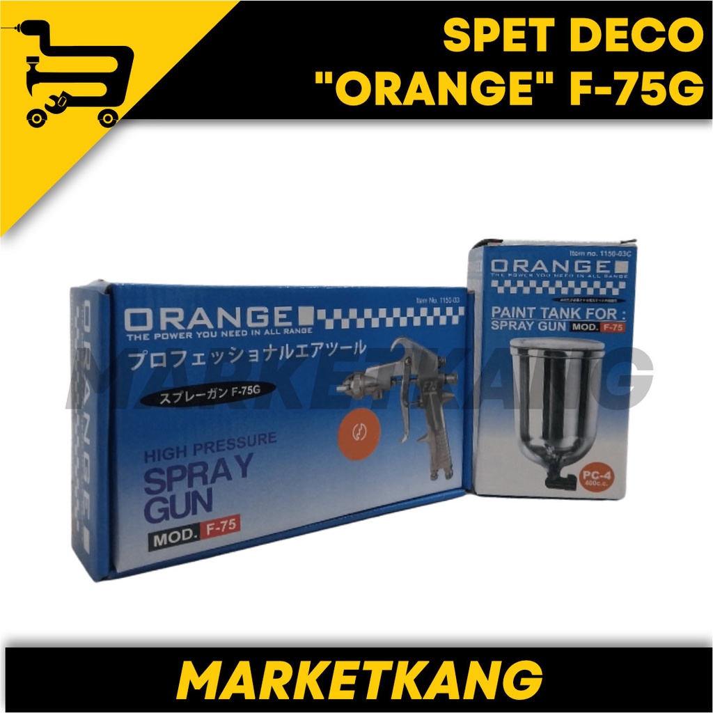 SPET DECO "ORANGE" F75G