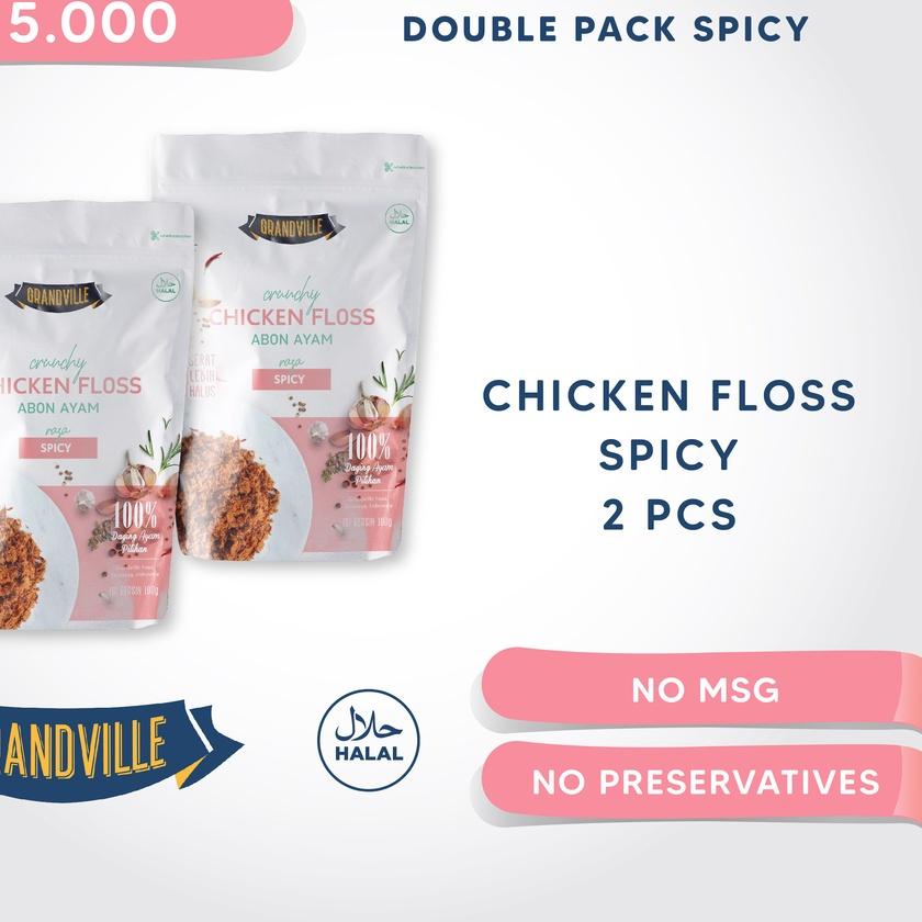 

← Grandville Abon AYAM Crunchy Double Pack Spicy ❋