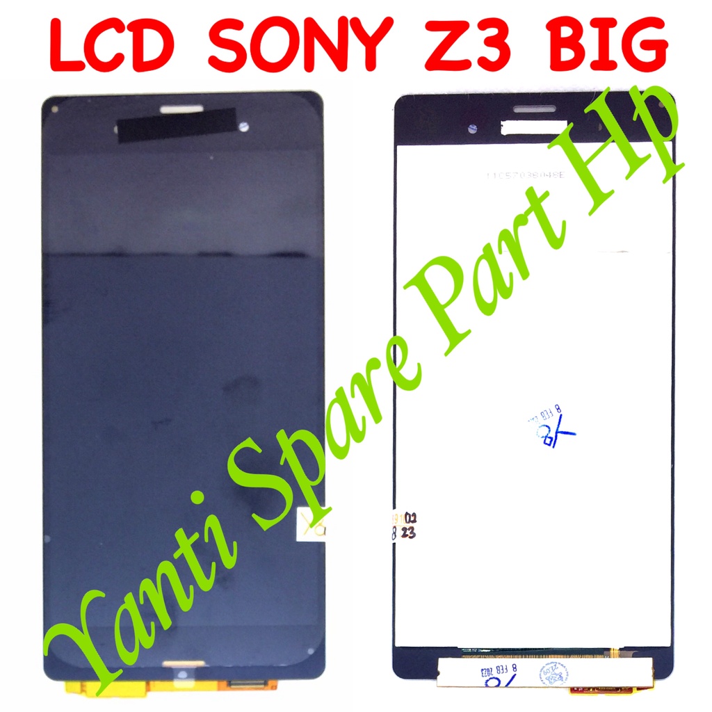 Lcd Touchscreen Sony Z3 Big D6603 D6653 D6616 Fullset Original New